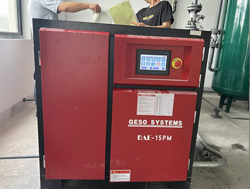 格素空压机助力宁波某化工企业（BAE-15PM）