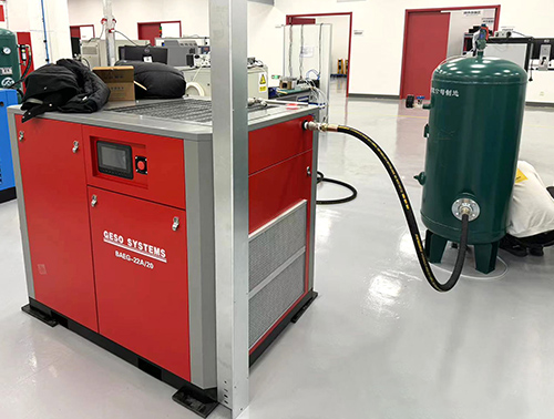 22KW 高压螺杆压缩机 应用于 电子行业 （BAEG-22A/20）