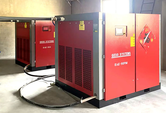 双螺杆（90KW）空压机如何助力畜牧业高效节能生产