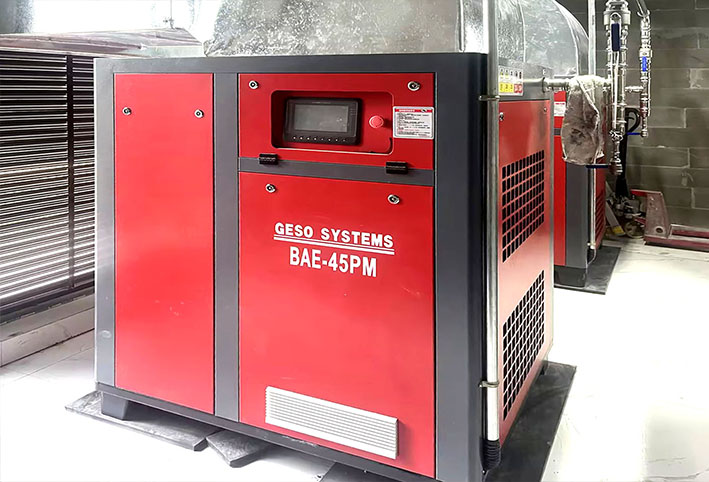 格素螺杆永磁变频空压机45KW助力医疗行业